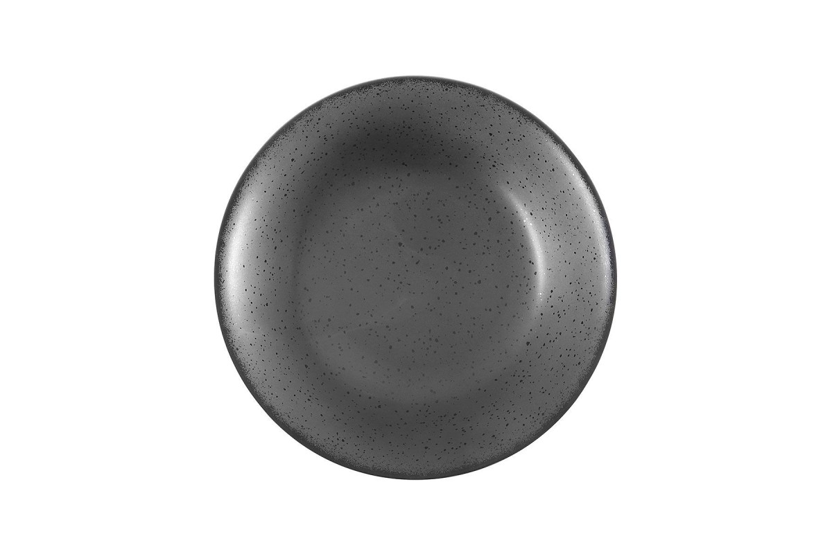 ESTIA ΠΙΑΤΟ ΒΑΘΥ TERRA ΠΟΡΣΕΛΑΝΙΝΟ 23cm GREY