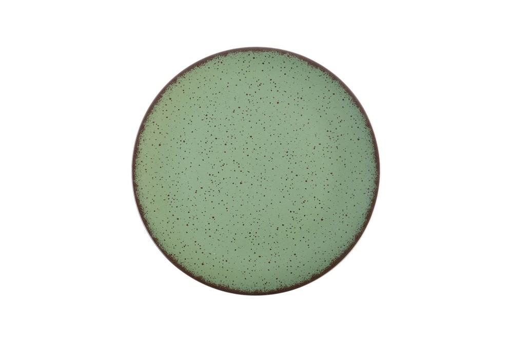 ESTIA ΠΙΑΤΟ ΡΗΧΟ TERRA ΠΟΡΣΕΛΑΝΙΝΟ 27cm GREEN