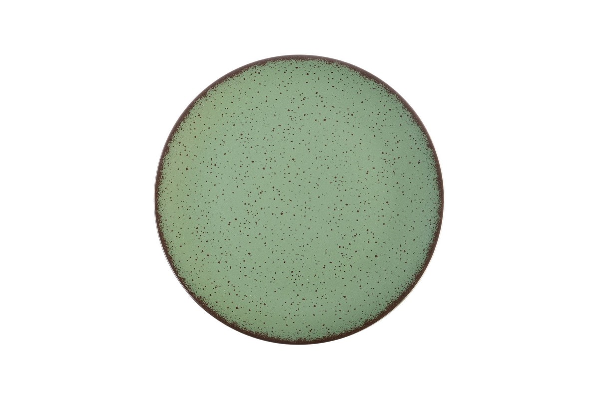 ESTIA ΠΙΑΤΟ ΡΗΧΟ TERRA ΠΟΡΣΕΛΑΝΙΝΟ 27cm GREEN