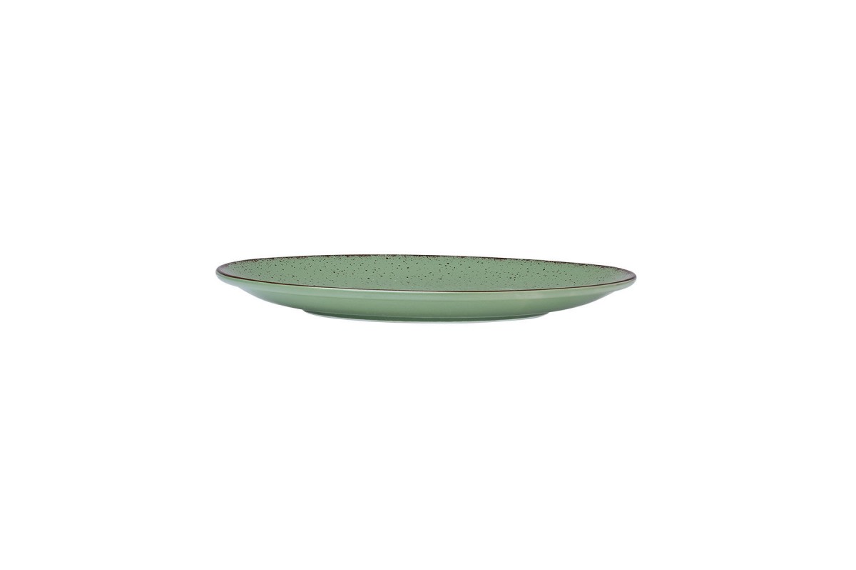 ESTIA ΠΙΑΤΟ ΡΗΧΟ TERRA ΠΟΡΣΕΛΑΝΙΝΟ 27cm GREEN