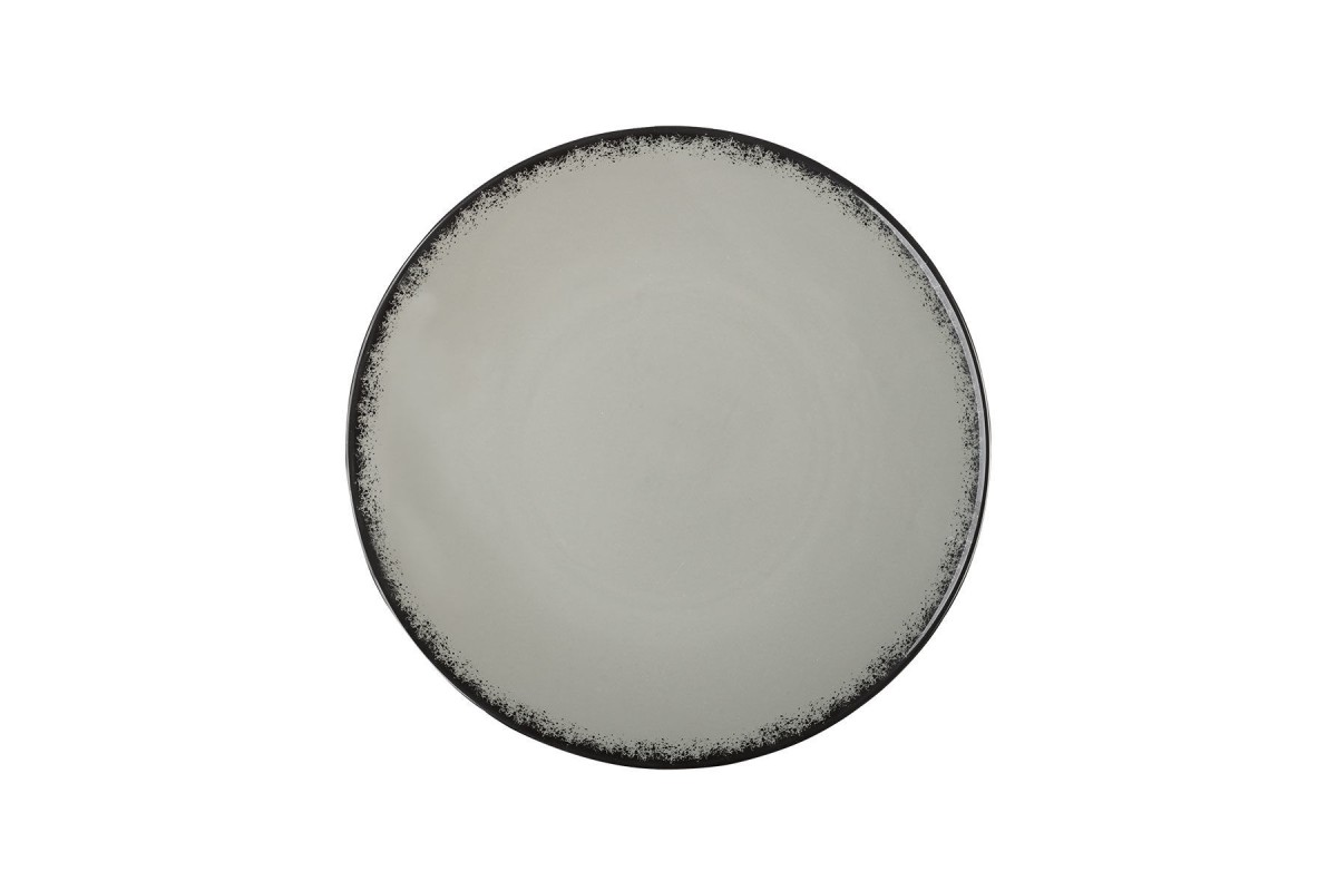 ESTIA ΠΙΑΤΟ ΠΑΡΟΥΣΙΑΣΗΣ PEARL ΠΟΡΣΕΛΑΝΙΝΟ 31cm GREY