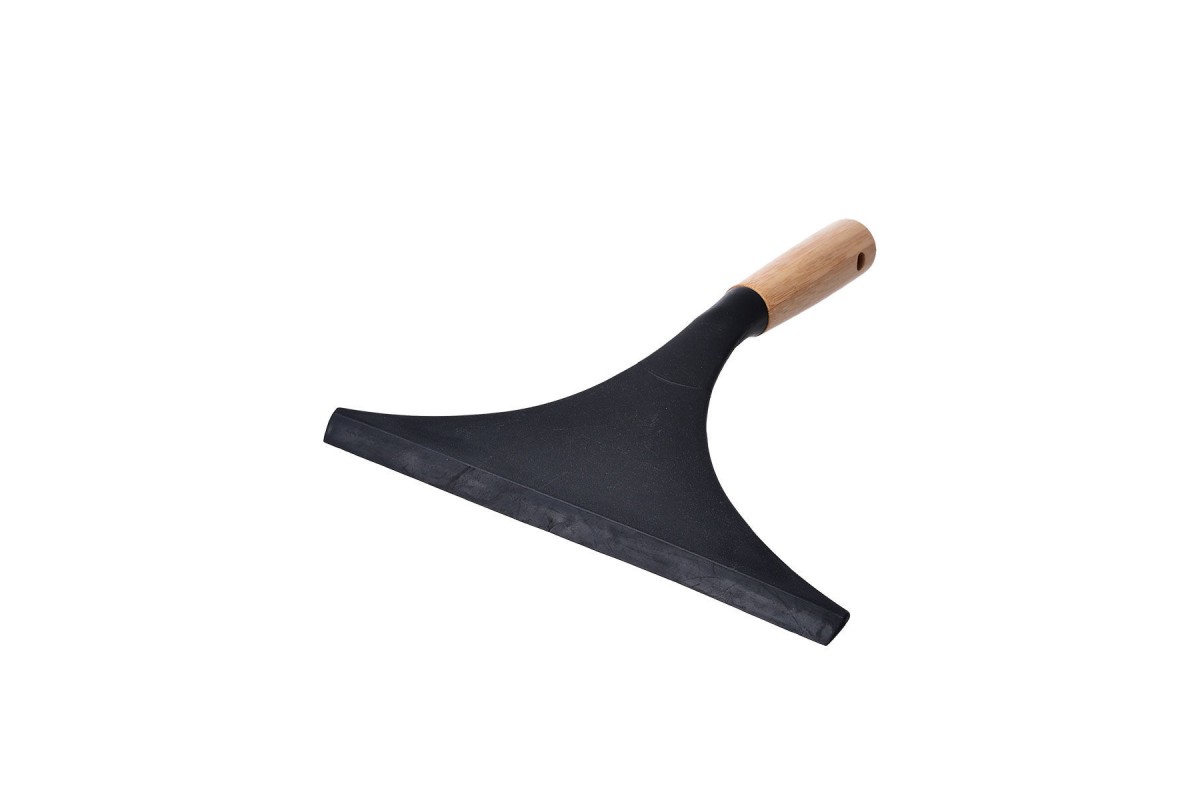 ESTIA ΚΑΘΑΡΙΣΤΗΡΑΣ ΤΖΑΜΙΩΝ ΧΕΙΡΟΣ ΜΕ ΛΑΣΤΙΧΟ BAMBOO ESSENTIALS BLACK