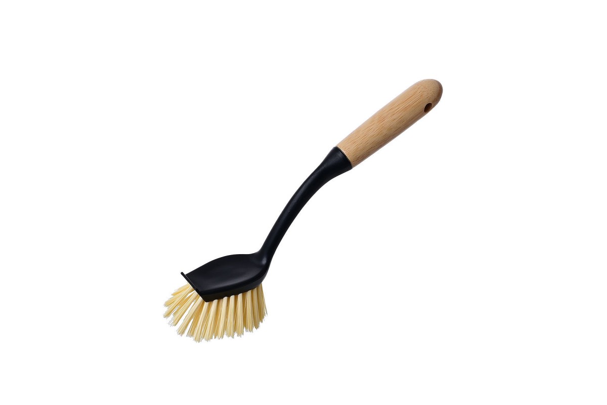 ESTIA ΒΟΥΡΤΣΑ ΚΑΘΑΡΙΣΜΟΥ ΠΙΑΤΩΝ ΧΕΙΡΟΣ BAMBOO ESSENTIALS BLACK