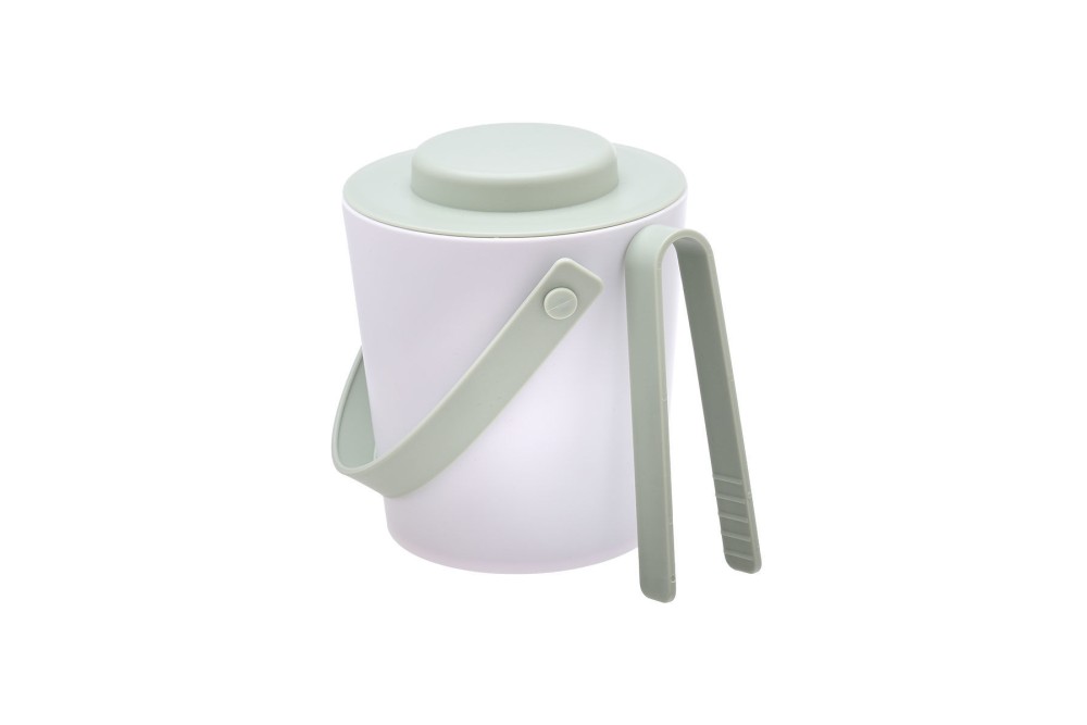 ESTIA ΔΟΧΕΙΟ ΠΑΓΟΥ ΠΛΑΣΤΙΚΟ ΔΙΠΛΟΥ ΤΟΙΧΩΜΑΤΟΣ ΜΕ ΛΑΒΙΔΑ MINT