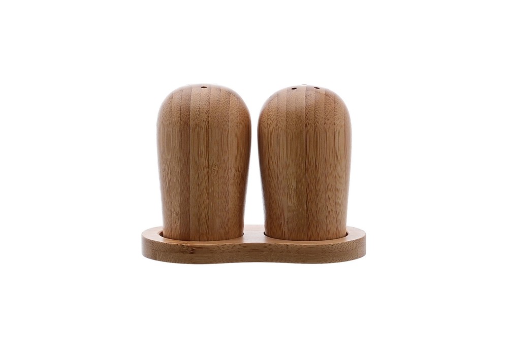 ESTIA ΔΟΧΕΙΟ ΓΙΑ ΑΛΑΤΙ/ΠΙΠΕΡΙ BAMBOO ESSENTIALS ΣΕΤ 2 ΤΕΜ.