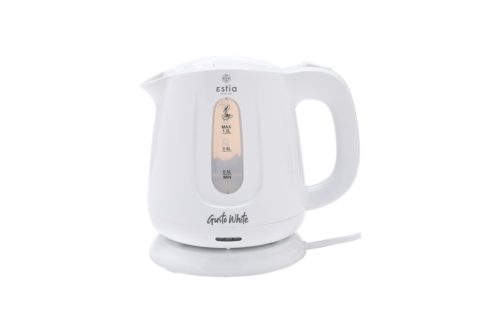 ESTIA ΒΡΑΣΤΗΡΑΣ GUSTO WHITE ΠΛΑΣΤΙΚΟΣ 1lt 1100W