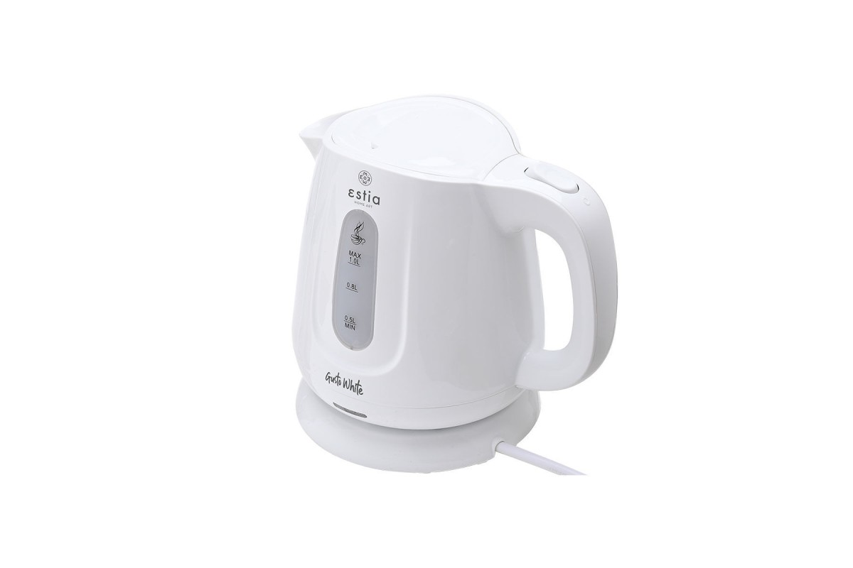 ESTIA ΒΡΑΣΤΗΡΑΣ GUSTO WHITE ΠΛΑΣΤΙΚΟΣ 1lt 1100W