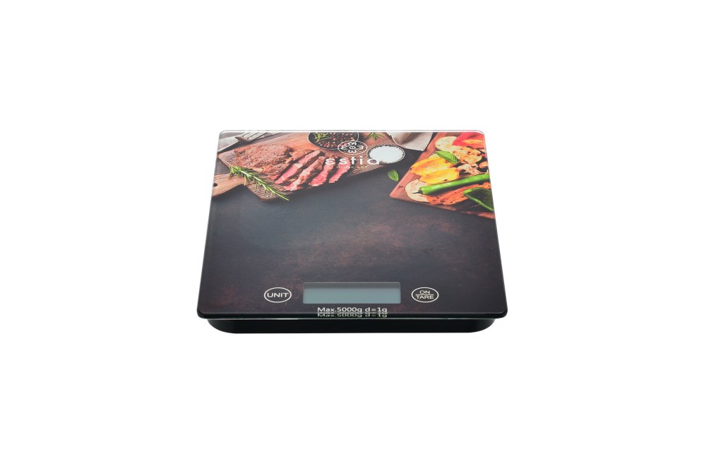 ESTIA ΖΥΓΑΡΙΑ ΚΟΥΖΙΝΑΣ BBQ TIME ΨΗΦΙΑΚΗ ΜΕΓΙΣΤΟY ΒΑΡΟΥΣ 5kg