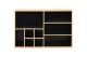 ESTIA ΘΗΚΗ ΟΡΓΑΝΩΣΗΣ ΚΑΛΛΥΝΤΙΚΩΝ BAMBOO 9 ΘΕΣΕΩΝ 33x21x9cm