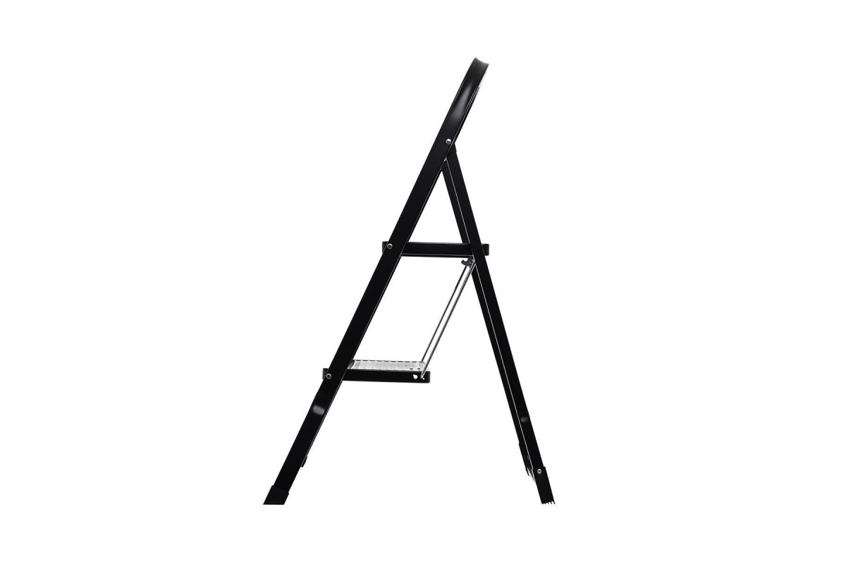 ESTIA ΣΚΑΛΟΣΚΑΜΠΟ NEO BLACK ΜΕ 2 ΣΚΑΛΙΑ 46x55x81cm ESTIA ΣΚΑΛΟΣΚΑΜΠΟ NEO BLACK ΜΕ 2 ΣΚΑΛΙΑ 46x55x81cm