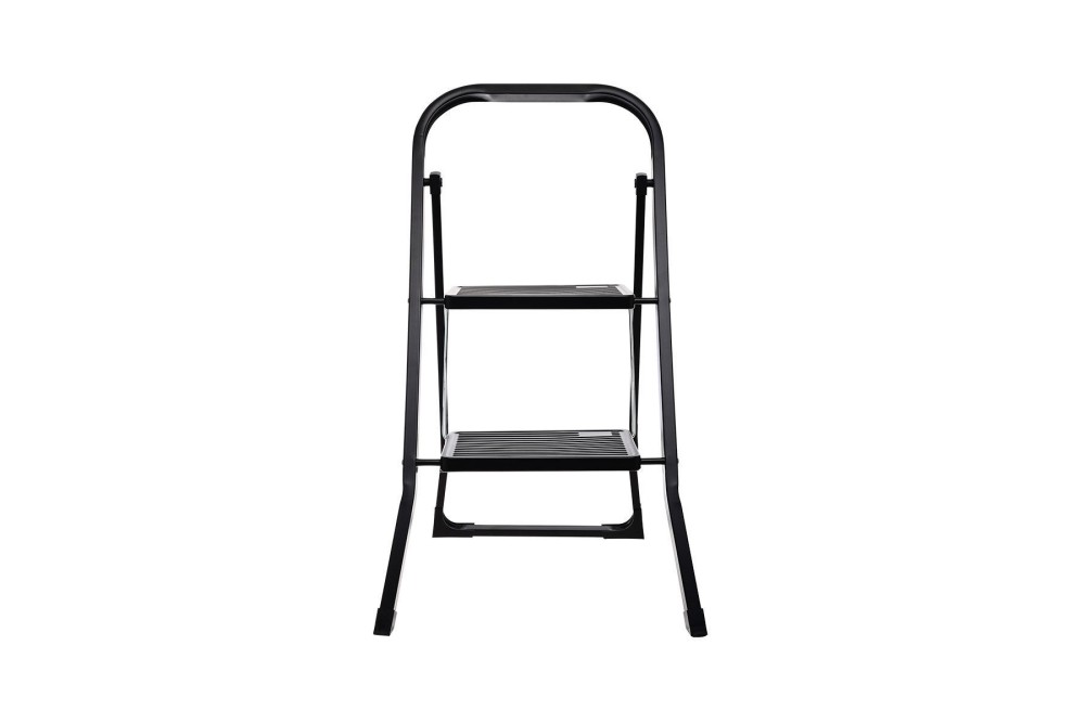 ESTIA ΣΚΑΛΟΣΚΑΜΠΟ NEO BLACK ΜΕ 2 ΣΚΑΛΙΑ 46x55x81cm