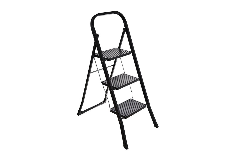 ESTIA ΣΚΑΛΟΣΚΑΜΠΟ NEO BLACK ΜΕ 3 ΣΚΑΛΙΑ 46x71x105cm