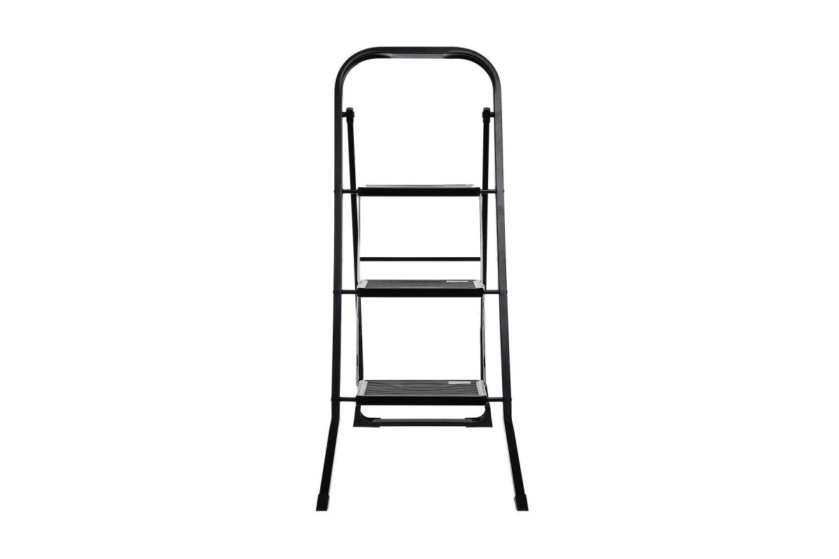 ESTIA ΣΚΑΛΟΣΚΑΜΠΟ NEO BLACK ΜΕ 3 ΣΚΑΛΙΑ 46x71x105cm ESTIA ΣΚΑΛΟΣΚΑΜΠΟ NEO BLACK ΜΕ 3 ΣΚΑΛΙΑ 46x71x105cm