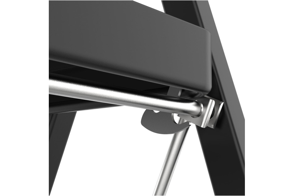 ESTIA ΣΚΑΛΟΣΚΑΜΠΟ NEO BLACK ΜΕ 3 ΣΚΑΛΙΑ 46x71x105cm