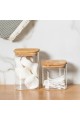 ESTIA ΔΟΧΕΙΟ ΑΠΟΘΗΚΕΥΣΗΣ BAMBOO ESSENTIALS 950ml ΓΥΑΛΙΝΟ ΜΕ ΚΑΠΆΚΙ