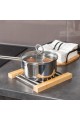 ESTIA ΒΑΣΗ ΜΑΓΕΙΡΙΚΟΥ ΣΚΕΥΟΥΣ BAMBOO ESSENTIALS ME ΑΝΟΞΕΙΔΩΤΟ ΑΤΣΑΛΙ ΠΤΥΣΣΟΜΕΝΗ 22x21.3x2.2cm ESTIA ΒΑΣΗ ΜΑΓΕΙΡΙΚΟΥ ΣΚΕΥΟΥΣ BAMBOO ESSENTIALS ME ΑΝΟΞΕΙΔΩΤΟ ΑΤΣΑΛΙ ΠΤΥΣΣΟΜΕΝΗ 22x21.3x2.2cm