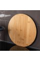 ESTIA ΕΠΙΦΑΝΕΙΑ ΚΟΠΗΣ BAMBOO ESSENTIALS ΣΤΡΟΓΓΥΛΟ 28cm ESTIA ΕΠΙΦΑΝΕΙΑ ΚΟΠΗΣ BAMBOO ESSENTIALS ΣΤΡΟΓΓΥΛΟ 28cm