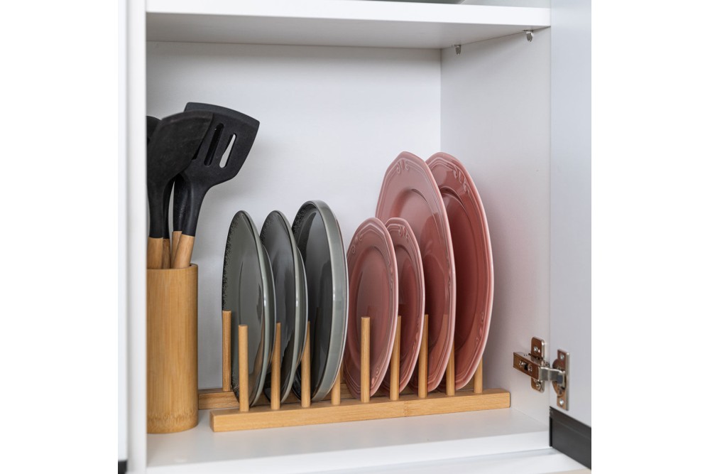 ESTIA ΠΙΑΤΟΘΗΚΗ BAMBOO ESSENTIALS ΑΝΑΔΙΠΛΟΥΜΕΝΗ 2 ΕΠΙΠΕΔΩΝ