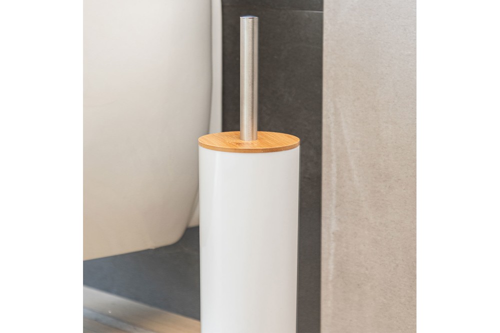 ESTIA ΠΙΓΚΑΛ BAMBOO ESSENTIALS ΜΕΤΑΛΛΙΚΟ ΛΕΥΚΟ