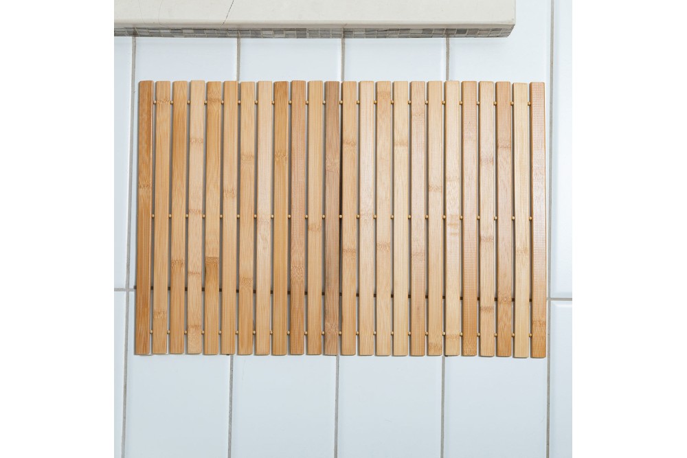 ESTIA ΤΑΠΕΤΟ ΜΠΑΝΙΟΥ BAMBOO ESSENTIALS ΑΝΤΙΟΛΙΣΘΗΤΙΚΟ 60x40cm