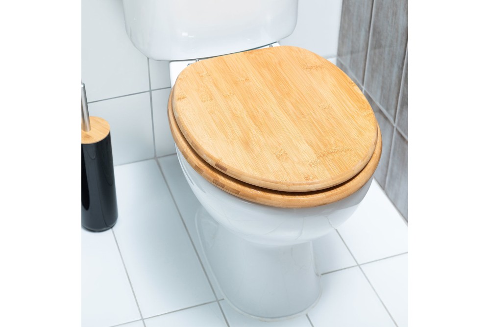 ESTIA ΚΑΠΑΚΙ ΛΕΚΑΝΗΣ BAMBOO ESSENTIALS 35x43x3cm