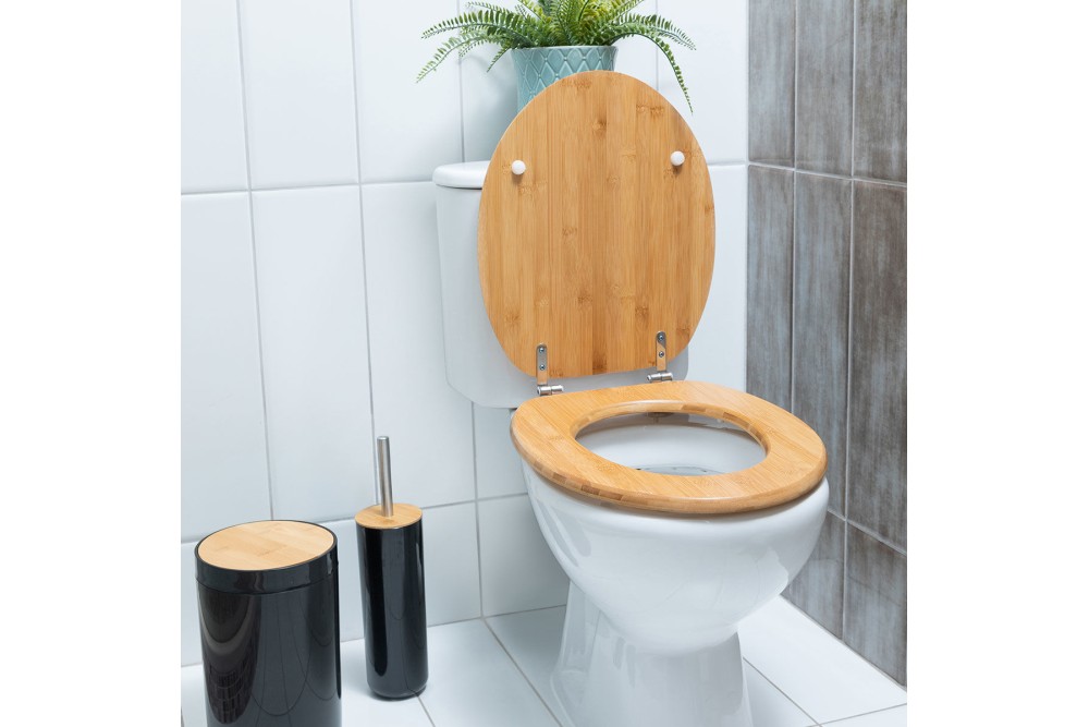 ESTIA ΚΑΠΑΚΙ ΛΕΚΑΝΗΣ BAMBOO ESSENTIALS 35x43x3cm