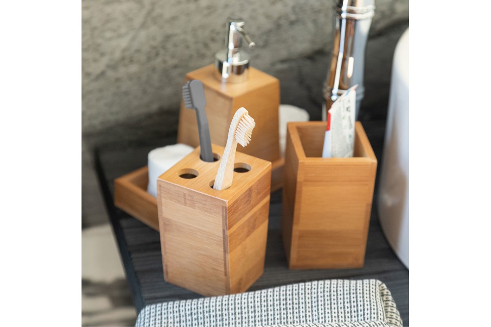 ESTIA ΑΞΕΣΟΥΑΡ ΜΠΑΝΙΟΥ ΒΑΜΒΟΟ ESSENTIALS ΜΕ ΔΙΣΚΟ ΣΕΤ 3 ΤΕΜ.