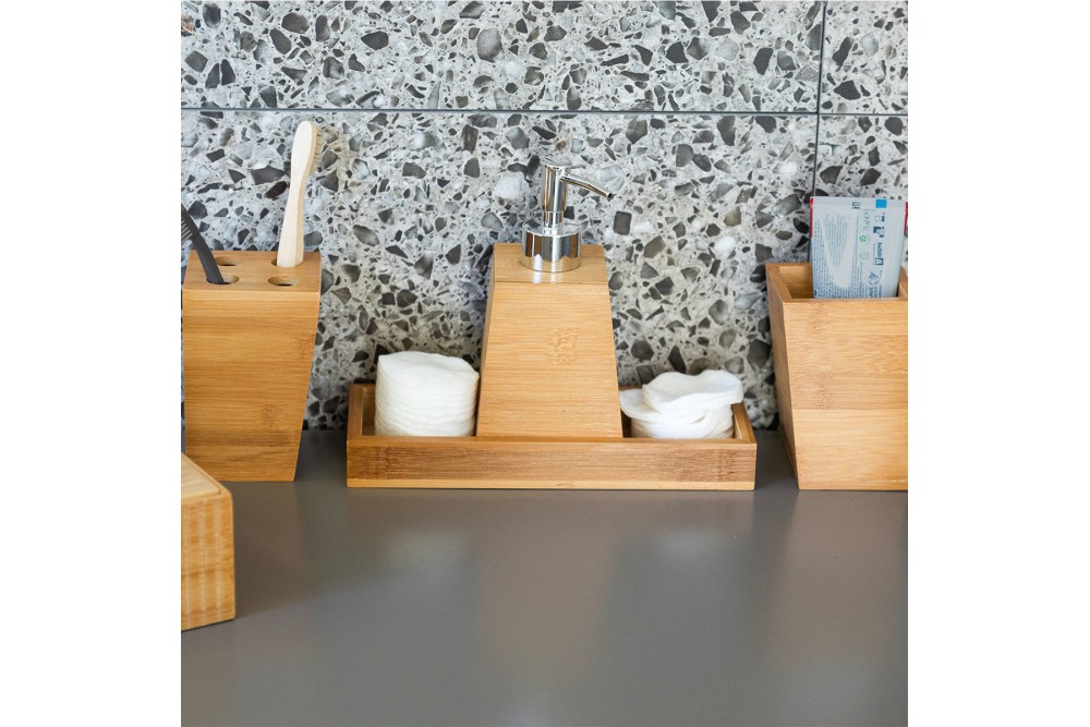 ESTIA ΑΞΕΣΟΥΑΡ ΜΠΑΝΙΟΥ ΒΑΜΒΟΟ ESSENTIALS ΜΕ ΔΙΣΚΟ ΣΕΤ 3 ΤΕΜ.