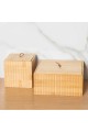 ESTIA ΚΟΥΤΙ ΑΠΟΘΗΚΕΥΣΗΣ ΚΑΙ ΟΡΓΑΝΩΣΗΣ BAMBOO ESSENTIALS 15x15x7cm