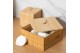 ESTIA ΚΟΥΤΙ ΑΠΟΘΗΚΕΥΣΗΣ ΚΑΙ ΟΡΓΑΝΩΣΗΣ BAMBOO ESSENTIALS 15x15x7cm