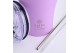 ESTIA ΘΕΡΜΟΣ COFFEE MUG SAVE THE AEGEAN 350ml LAVENDER PURPLE