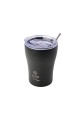 ESTIA ΘΕΡΜΟΣ COFFEE MUG SAVE THE AEGEAN 350ml MIDNIGHT BLACK