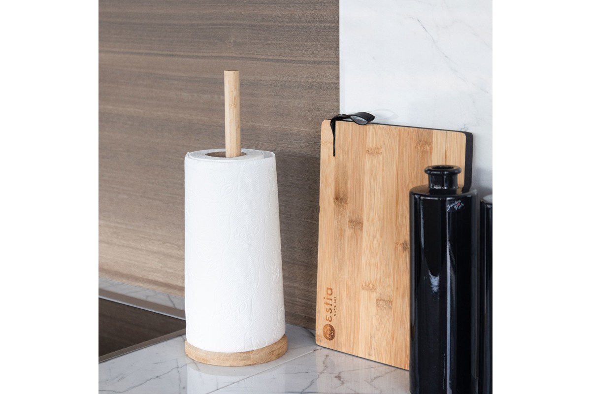 ESTIA ΒΑΣΗ ΓΙΑ ΡΟΛΟ ΚΟΥΖΙΝΑΣ BAMBOO ESSENTIALS 12x33.5cm ESTIA ΒΑΣΗ ΓΙΑ ΡΟΛΟ ΚΟΥΖΙΝΑΣ BAMBOO ESSENTIALS 12x33.5cm
