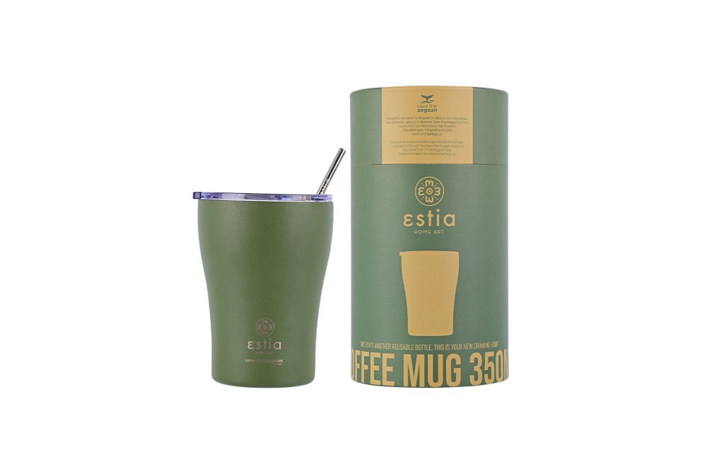 ESTIA ΘΕΡΜΟΣ COFFEE MUG SAVE THE AEGEAN 350m FOREST SPIRIT