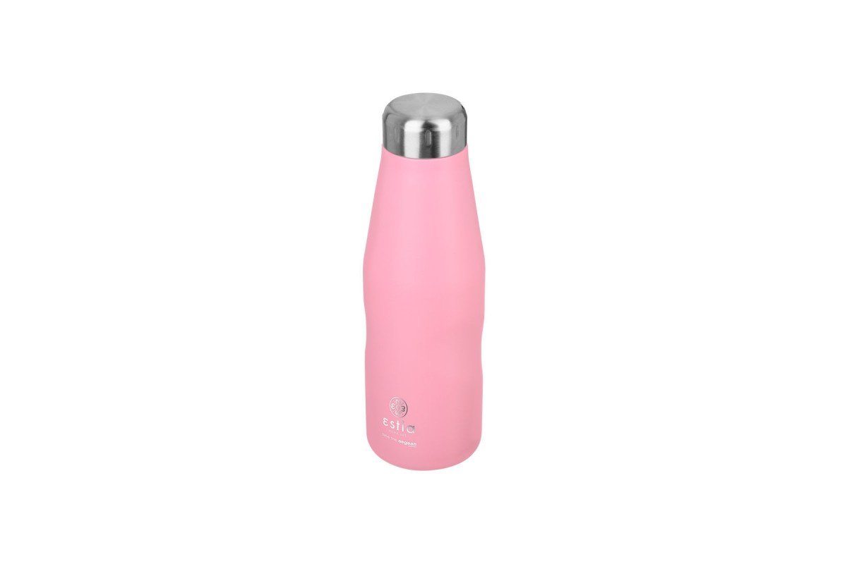 ESTIA ΘΕΡΜΟΣ TRAVEL FLASK SAVE THE AEGEAN 500ml BLOSSOM ROSE