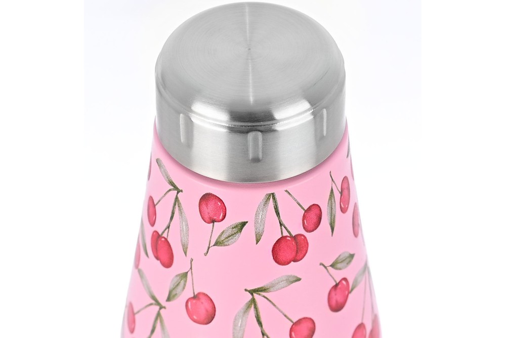 ESTIA ΘΕΡΜΟΣ TRAVEL FLASK SAVE THE AEGEAN 500ml CHERRY ROSE