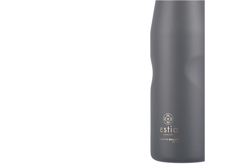 ESTIA ΘΕΡΜΟΣ TRAVEL FLASK SAVE THE AEGEAN 500ml FJORD GREY