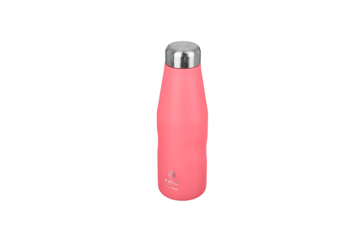 ESTIA ΘΕΡΜΟΣ TRAVEL FLASK SAVE THE AEGEAN 500ml FUSION CORAL