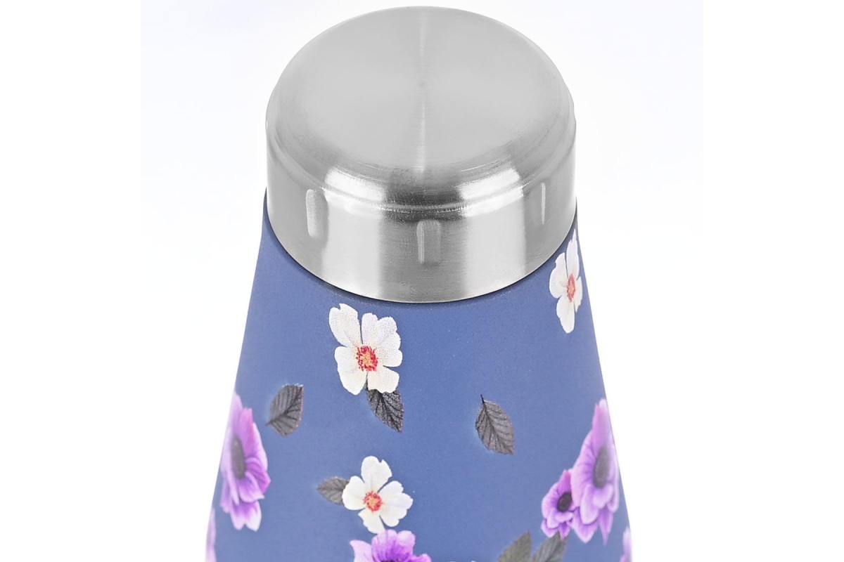 ESTIA ΘΕΡΜΟΣ TRAVEL FLASK SAVE THE AEGEAN 500ml GARDEN BLUE