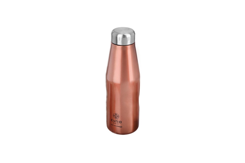 ESTIA ΘΕΡΜΟΣ TRAVEL FLASK SAVE THE AEGEAN 500ml ROSE GOLD