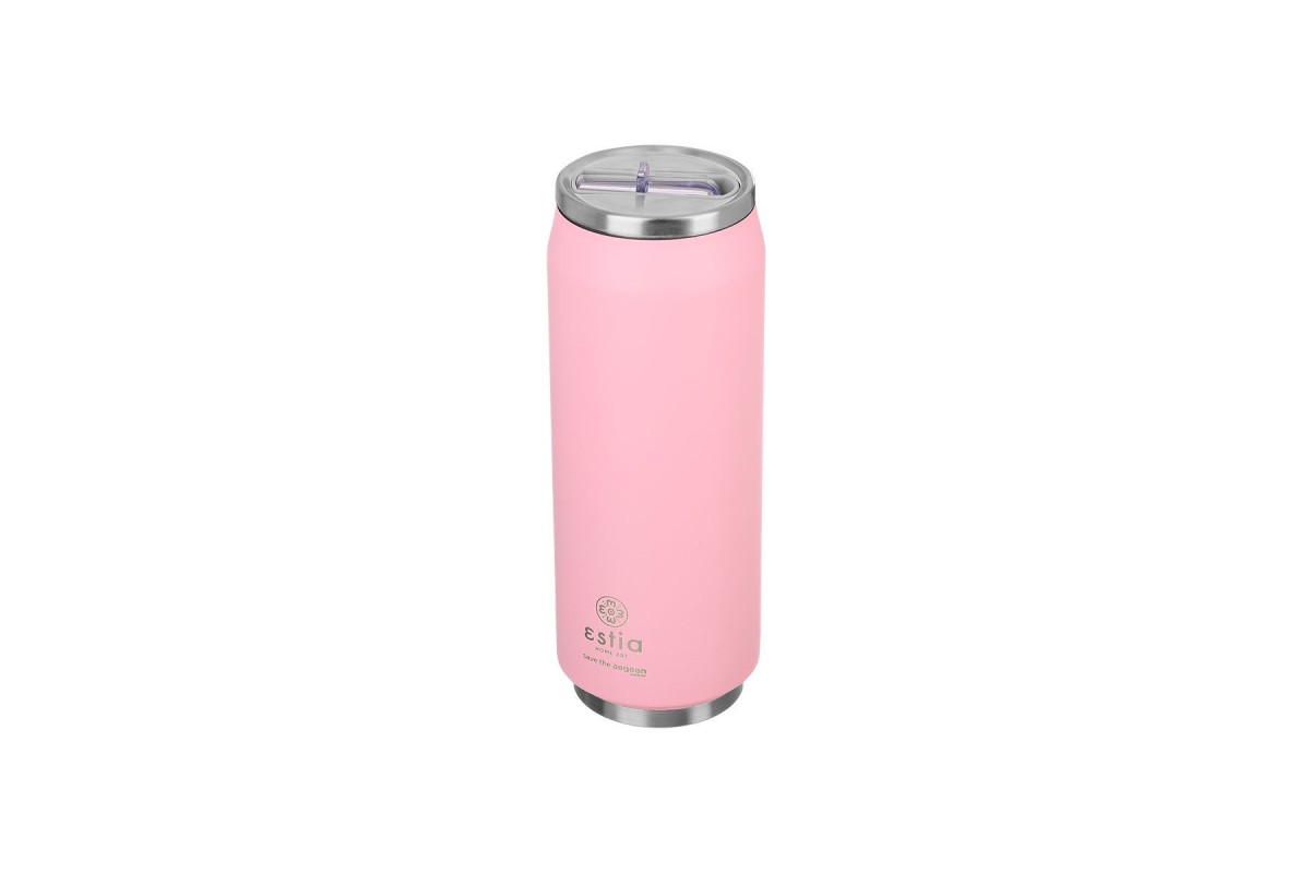 ESTIA ΘΕΡΜΟΣ TRAVEL CUP SAVE THE AEGEAN 500ml BLOSSOM ROSE