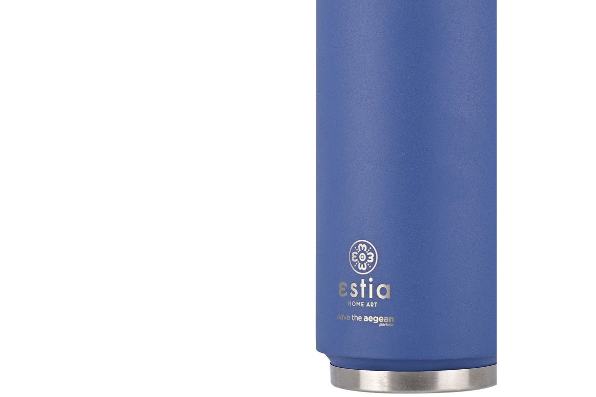 ESTIA ΘΕΡΜΟΣ TRAVEL CUP SAVE THE AEGEAN 500ml DENIM BLUE