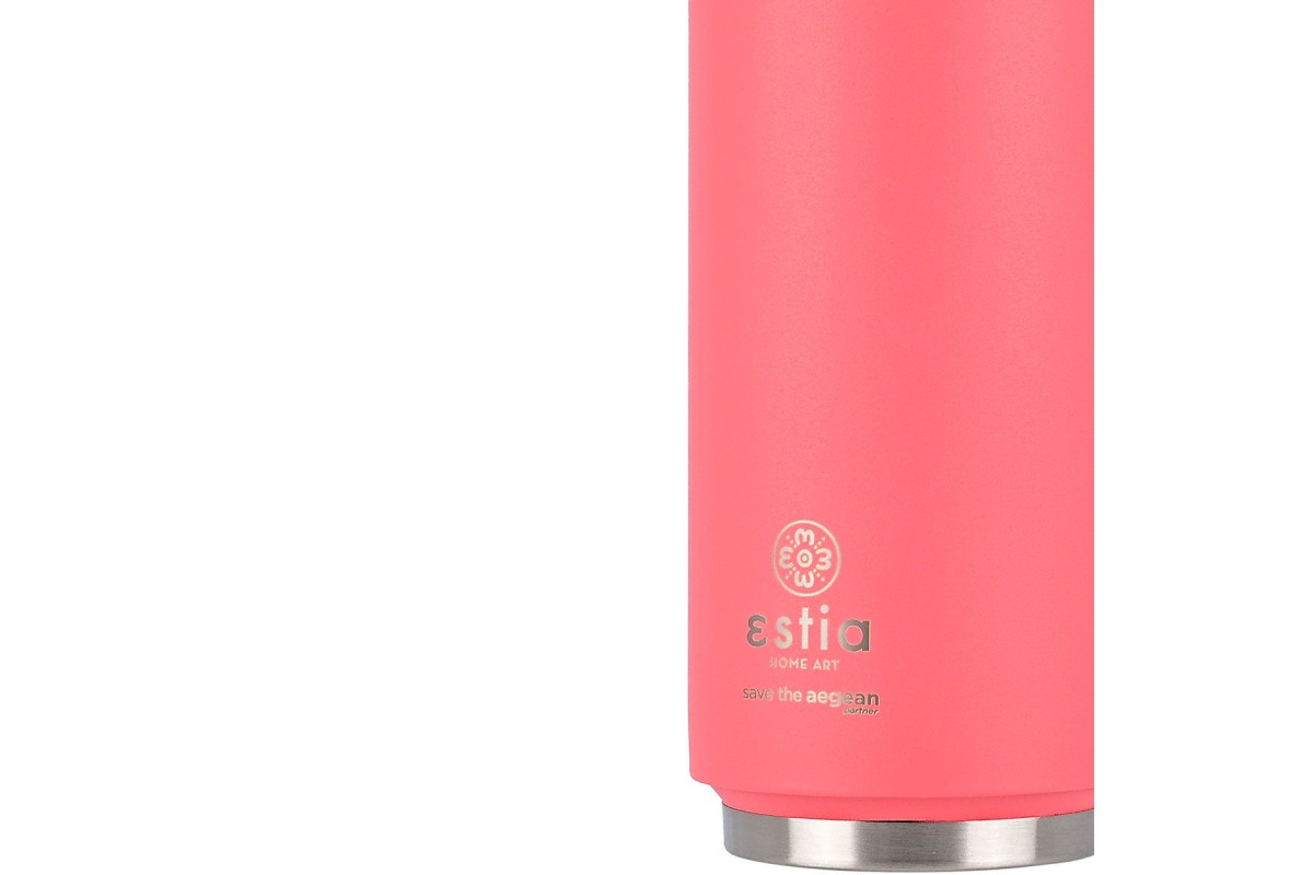 ESTIA ΘΕΡΜΟΣ TRAVEL CUP SAVE THE AEGEAN 500ml FUSION CORAL