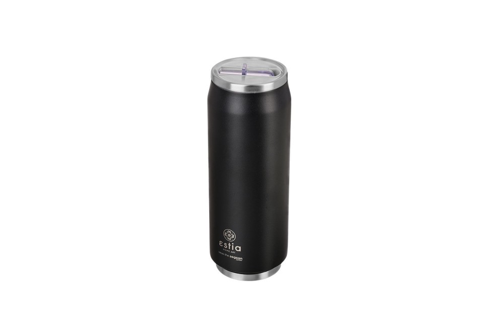 ESTIA ΘΕΡΜΟΣ TRAVEL CUP SAVE THE AEGEAN 500ml MIDNIGHT BLACK