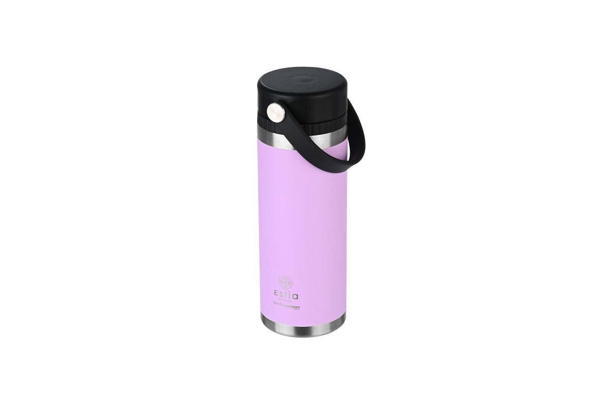 ESTIA ΘΕΡΜΟΣ TRAVEL CHUG SAVE THE AEGEAN 500ml LAVENDER PURPLE