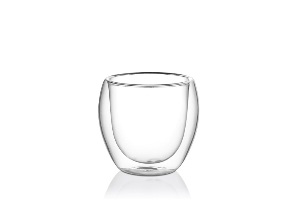 ΠΟΤΗΡΙ ΓΥΑΛΙΝΟ ΣΩΛΗΝΑ ΔΙΠΛΟ ΤΟΙΧΩΜΑ 240ml Νο1626