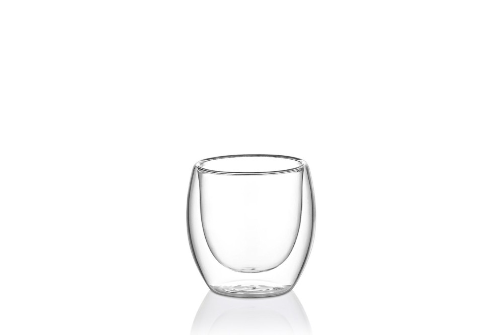 ΠΟΤΗΡΙ ΓΥΑΛΙΝΟ ESPRESSO ΔΙΠΛΟ ΤΟΙΧΩΜΑ 95ml Νο1628