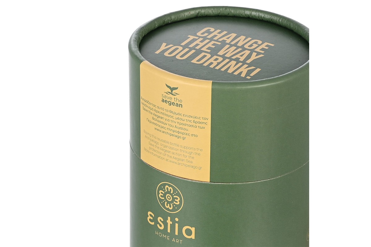 ESTIA ΘΕΡΜΟΣ TRAVEL CHUG SAVE THE AEGEAN 500ml FOREST SPIRIT