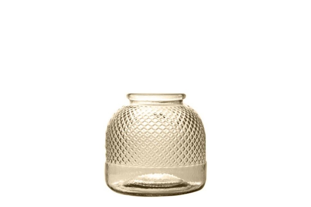 ΓΥΑΛΑ DIAMANTE 5948-DB04 ΜΠΕΖ 24CM