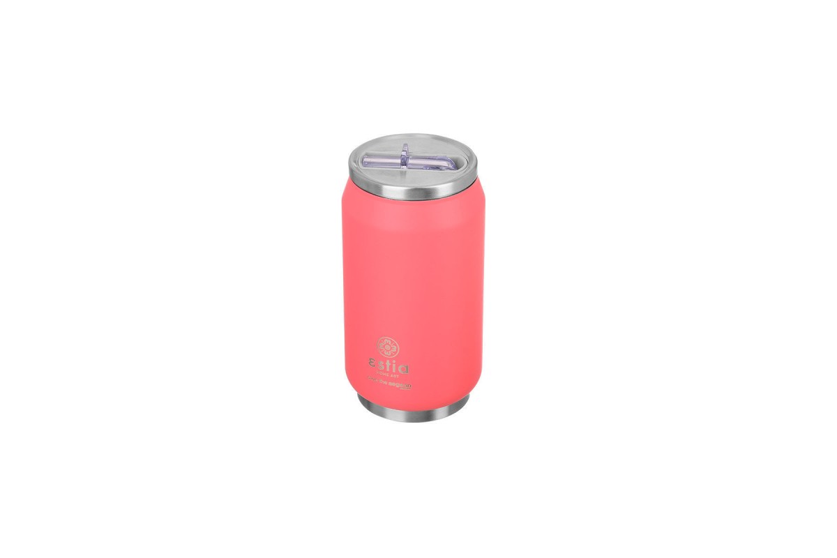 ESTIA ΘΕΡΜΟΣ TRAVEL CUP SAVE THE AEGEAN 300ml FUSION CORAL